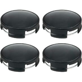 Modengzhe 62mm Wheel Rim Hub Center Covers Center Caps Replacement 63mm Lug to Lug (Black