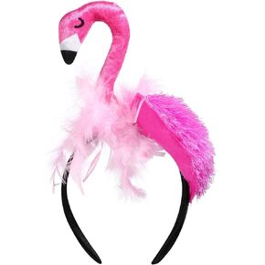 هاواي الوردي فلامنغو رئيس الرأس الوردي Flamingo غطاء الرأس Flamingo