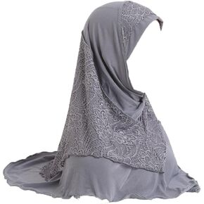 المرأة المسلمة حجاب رأس التفاف وشاح الدانتيل وشاح العمامة الإسلامية وشاح شال