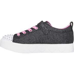 Skechers Girl's Heart Steps-Shimmer Sweetie Sneaker
