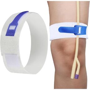 Catheter Leg Strap for Urinary Drainage Tube Holder, Anti Slip Leg Strap Urinary Legband Holder Drainage Tube Holders Bag Stabilization Straps