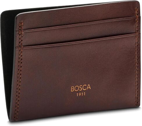 Weekend Wallet Card Case Dolce Matte Leather Dark Brown in Saudi Arabia