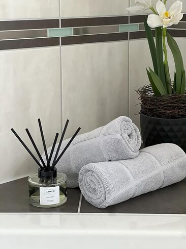 REED Diffuser ، 6.76 Fl Oz (200ml) - ناشر رائحة الخيزران الطازجة للمنزل ، المكتب ، الحمام - العطور المنزلية الأنيقة مع عصي الناشر in Saudi Arabia