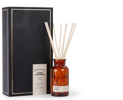Paddywax Candles Apothecary Collection Reed Diffuser Set, Vetiver & Cardamom in Saudi Arabia