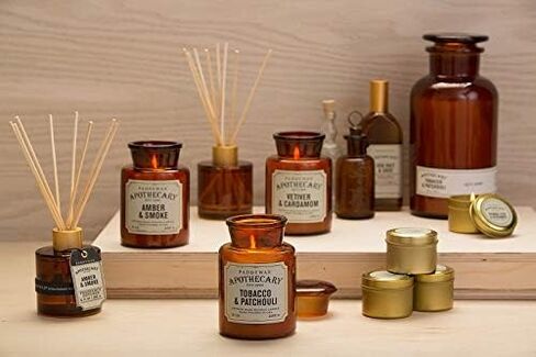 Paddywax Candles Apothecary Collection Reed Diffuser Set, Vetiver & Cardamom in Saudi Arabia