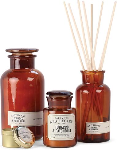 Paddywax Candles Apothecary Collection Reed Diffuser Set, Vetiver & Cardamom in Saudi Arabia