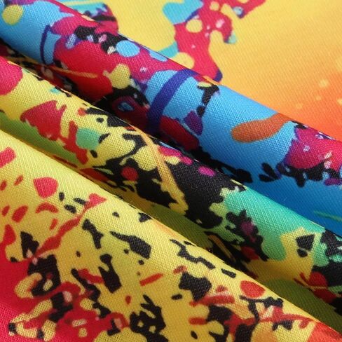 Boys Girls T-Shirts 3D Graphic Shirts Kids Neon Novelty Youth Short Sleeve Glow Tees Animal Print Tees in Kuwait