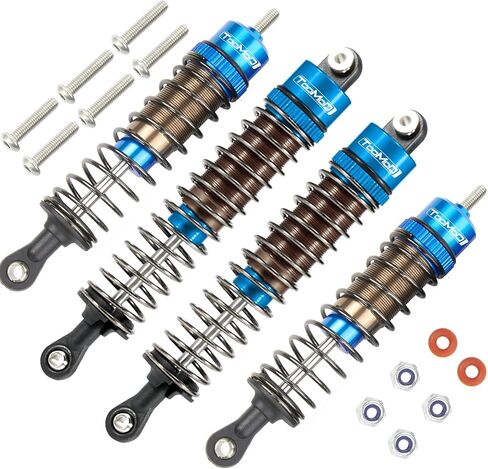 RC Car Oil Shocks Absorber Damper For Tamiya Super Hornet Grasshopper 2 Replacement Upgrade Parts（Red） in Kuwait