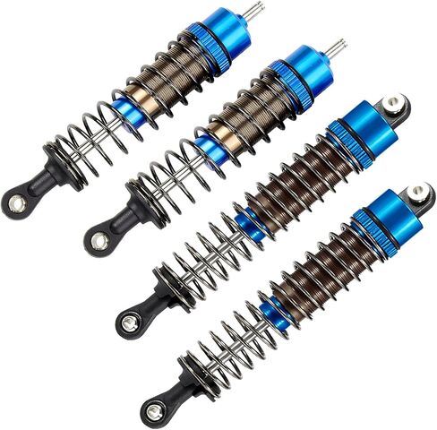 RC Car Oil Shocks Absorber Damper For Tamiya Super Hornet Grasshopper 2 Replacement Upgrade Parts（Red） in Kuwait