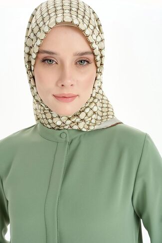 Women's Modest Long Tunic with Mandarin Collar – Luxury, Hijab-Friendly, Elegant Islamic Clothing in Saudi Arabia