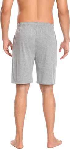 2Pack Men's Bottom Cotton Shorts Loungewear Pyjama Pants Nightwaer Trousers With Pockets,S-XXL. in Saudi Arabia