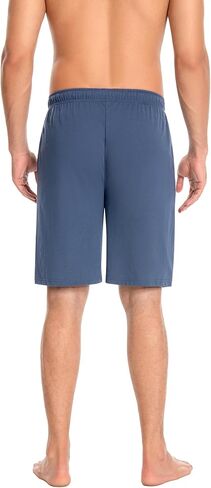 2Pack Men's Bottom Cotton Shorts Loungewear Pyjama Pants Nightwaer Trousers With Pockets,S-XXL. in Kuwait