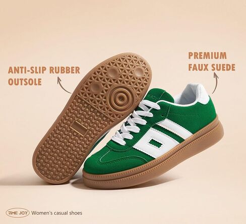 Women's Platform Sneakers Vintage Tennis Shoes with Thick Rubber Gum Sole Breathable Cushioned Comfort for Casual, Sporty & Streetwear in Saudi Arabia