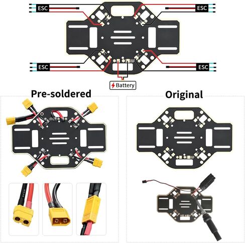 HAWK'S WORK F450 Drone Kit to build, DIY Quadcopter Set, Frame + Pixhawk + GPS + Power Module + ESC + Brushless Motor + Prop + Battery + RC Transmitter&Receiver + Accessory + Guild Book&Video(Latest Upgrade) in Saudi Arabia