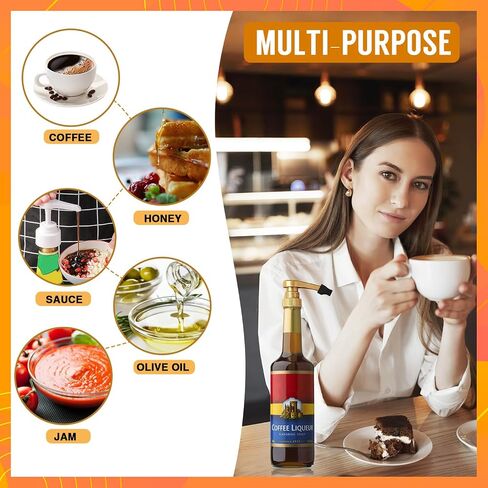30 Pack Coffee Syrup Pump Tip Covers - Black Rubber Pourer Cap for Syrup Pump, Sugar, Condiments, Olive Oil, Liquor Bottle, Long Lotion Pumps in Kuwait
