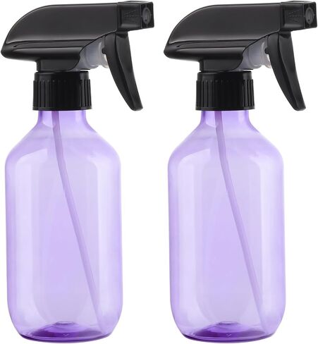 Empty Spray Bottles,10 oz Refillable Water Spray Bottle Adjustable Nozzle Mist/Stream Squirt Bottle for Hair Styling Watering Plants Cleaning Products in Saudi Arabia