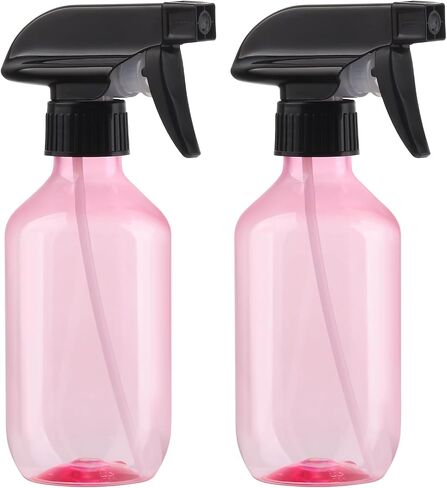 Empty Spray Bottles,10 oz Refillable Water Spray Bottle Adjustable Nozzle Mist/Stream Squirt Bottle for Hair Styling Watering Plants Cleaning Products in Saudi Arabia