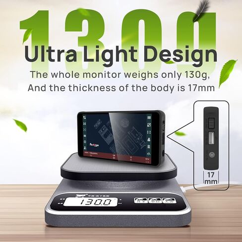 Portkeys PL5 Camera Field Monitor 5.4" 500nit Live Streaming Capture Card Monitor Vertical Shooting Stretch 360° Color Grader USB 3.0 Interface Simul in Saudi Arabia