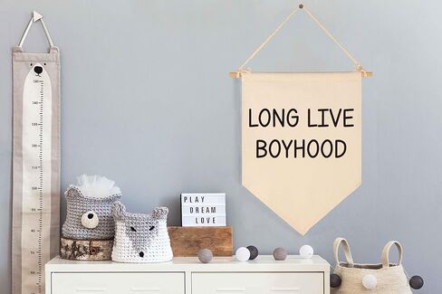Stay Wild Ocean Child-Canvas Hanging Pennant Flag Banner Wall Sign Decor Gift for Nursery Baby Kids Boy Girl Newborn NephewTeen Bedroom Playroom Front Door-Birthday Christmas Gift in Saudi Arabia