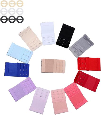 Women’s Bra Extender Brassiere Strap Extension Breathable Stretchy Soft Bra Strap Extender Multi-size in Saudi Arabia