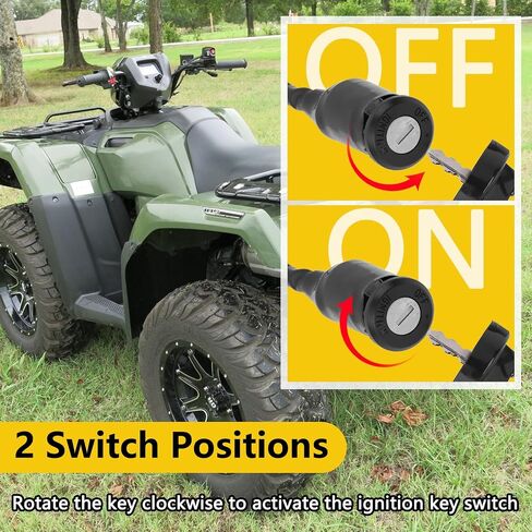 مفتاح مفتاح الإشعال ، متوافق مع Honda ATV TRX350 TRX400 TRX420 TRX450ES FOREMAN TRX500 RANCHER 350 400 420 استبدال# 35100-HP5-600 in Kuwait