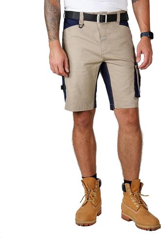 Ellobird Work Shorts for Men Construction Pants Mens Workwear Cordura Cargo Loose Fit Utility Carpenter Workwear Short in Kuwait