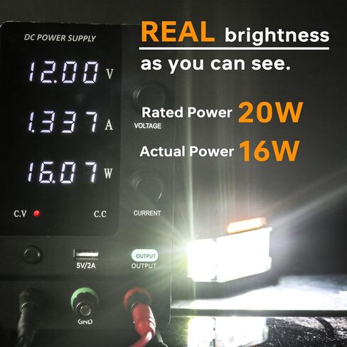 3 Inch LED Pods, 2PCS 40W 12V Flood Spot Ditch Lights Offroad Driving Fog LED Work Light for Truck ATV UTV Motorcycle (HZ1121-DRL) in Kuwait
