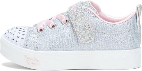 Skechers Girl's Heart Steps-Shimmer Sweetie Sneaker in Saudi Arabia