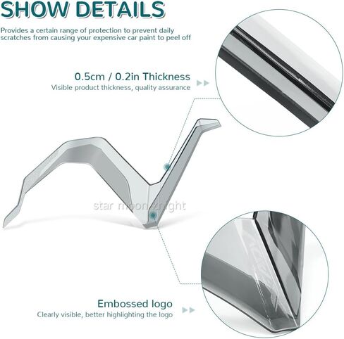 Motorcycle Side Fairing Spoiler for X-ADV 750 XADV 750 2021-2024 Leg Deflector Air Fairing Accessories (Black) in Saudi Arabia