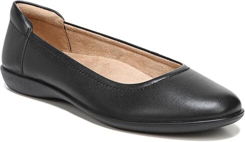 Naturalizer Womens Flexy Ballet Flat Navy Leather 9 N in Saudi Arabia