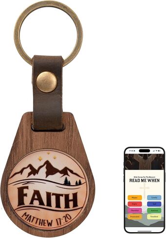Cross Keychain مع تقنية NFC ، سلاسل المفاتيح المسيحية للرجال والنساء ، Cross Key Chain من أجل الإيمان والإلهام in Kuwait