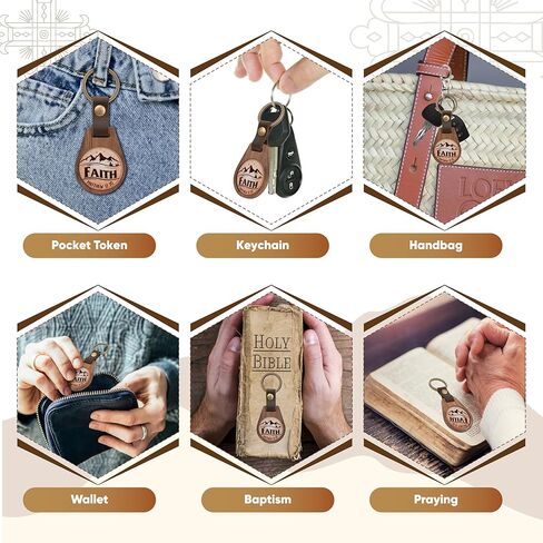 Cross Keychain مع تقنية NFC ، سلاسل المفاتيح المسيحية للرجال والنساء ، Cross Key Chain من أجل الإيمان والإلهام in Kuwait