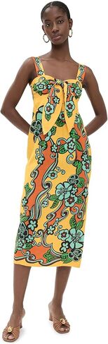 Alemais ALÉMAIS Women's Flame Midi Dress in Kuwait