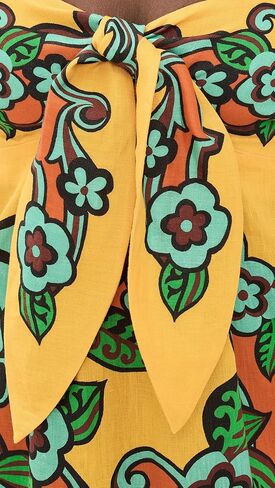 Alemais ALÉMAIS Women's Flame Midi Dress in Kuwait