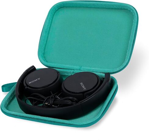 Ginsco Headphone Case Compatible with Sony MDR-ZX110 MDR-ZX110AP MDR-ZX310AP, Compact Ultra-Thin Carrying Case Exclusive Hard Shell Headphone Case for Travel Daily Use in Kuwait