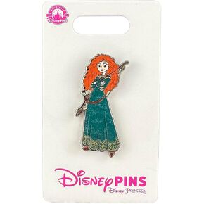 Disney Pin - Glittery Lines Princess - Brave - Merida