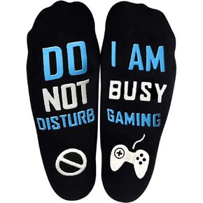 Novelty Cotton Video Game Socks Soft Unisex Sock Funny Gamer Socks Christmas Birthday Gifts for Men Women