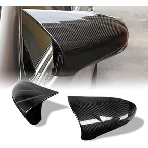 غطاء غطاء مرآة الألياف الكربونية الحقيقية Aerobon متوافق مع 2021-2025 لكزس IS300 IS350 IS500 CAPS (نمط الاستبدال)
