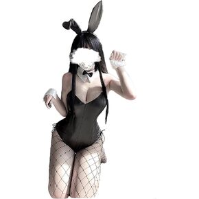Womens Bunny Girl Lingerie Set Anime One Piece Bodysuit Cosplay Costume