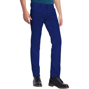 ETHANOL Mens Super Stretch Slim Fit Trousers with 5 Practical Pockets Design Pants