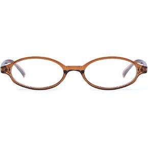 Oval Eyewear Frames Clear Lens Bayonetta Fake Glasses Retro Fashion Office-Siren Aesthetic Y2K Style E13140