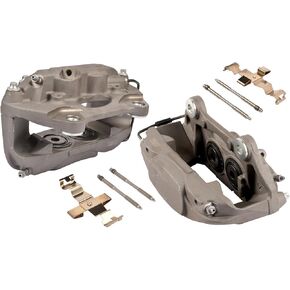 GELUOXI Front Brake Calipers Replacement for 2015-2020 Porsche Macan Base 3.0L 3.6L V6 Part# 95B615123F 95B615124F