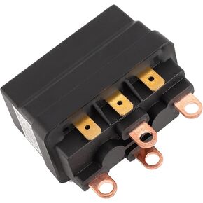 Keenso Winch Solenoid Contact Relay Contactor 12V 120A Steel Protecting Caps Universal for ATV UTV 4X4 Vehicles Other Parts Other Parts Other Parts, GeerqWCntnyCl5