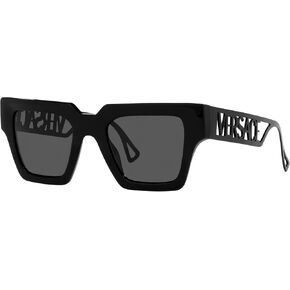 Versace Woman Sunglasses White Frame, Dark Grey Lenses, 50MM