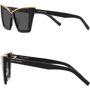 Saint Laurent SL 570 Cat-Eye شكل نظارة شمسية + حزمة مع eshades heywear kit