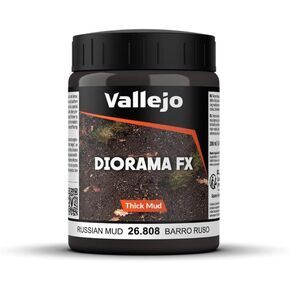 Vallejo Brown Thick Mud, 200ml in Kuwait