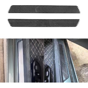 Compatible with Cadillac CT5/CT5-V/CT5-V Blackwing 2019-2024 Real Quality Carbon Fiber Sticker Car Co-Pilot Side Storage Box Handle Decor Glove Box Decal Interior Accessories Black
