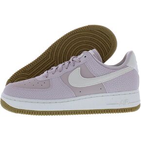 Nike WMNS Air Force 1 '07 Shoes, Light Bone/Platinum Violet/Gum Light Brown, Size 9.5