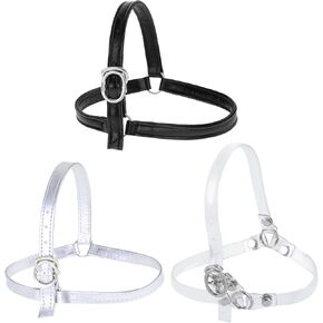 3 Pairs Detachable Shoe Straps for Heels, Pu Leather Shoe Strap Extender, Adjustable Heel Straps for High Heels Anti-Loose Shoelace Accessories with Buckle