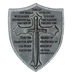 Roman Armor of God Visor Clip, 2.5 Inch Height